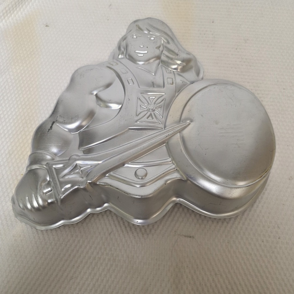 Mattel He-Man Cake Pan Vintage 1983 Wilton #5105-3184 Birthday Party Super Hero